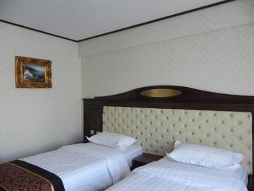 Фото номера Двухместный номер с 2 отдельными кроватями Отель Hestia Hotel г. Кэлэраши 4